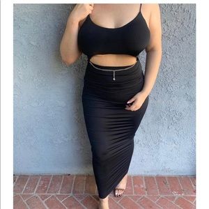 New!!! Top and skirt w/ chain